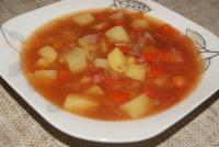 Afrykańska zupa ziemniaczana