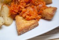 Prażny syr tofu (smażony ser tofu)