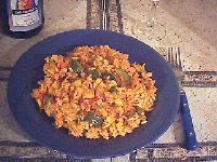 Risotto Wojtka (z cukinią, papryką i kukurydzą)