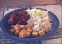 Kostka piaskowa (z tofu)