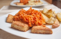 Sos grecki (czyli ryba po grecku bez ryby, która sobie w spokoju pływa :)