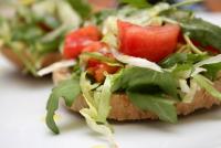 Bruschetta z rukolą