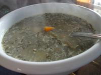 Zupa szczawiowa z jajkiem