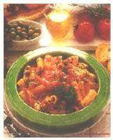 Makaron pikantny [Maccheroni piccanti] z sosem pomidorowym z pieczoną papryką