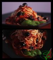 Spaghetti "bolognese" (z granulatem sojowym)