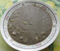 Zupa-krem pieczarkowa z razowcem i ziemniakami