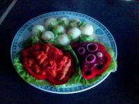 Kotlety sojowe po grecku (na zimno)