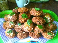 Falafel w moim wydaniu.
