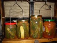Ogórki po meksykańsku - krótko "marynowane" w zalewie chili