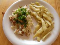 Risotto (ryż) z kurkami