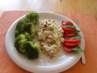 Risotto (ryż) z kurkami