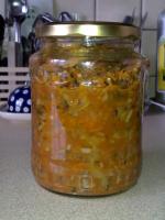 Bigos bez kapusty (pieczarkowo-marchwiowy z ogórkami kiszonymi)