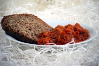 Bigos bez kapusty (pieczarkowo-marchwiowy z ogórkami kiszonymi)