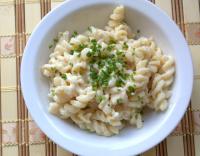 Makaron z sosem Alfredo (z silken tofu)
