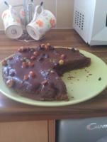 Migdałowy brownie