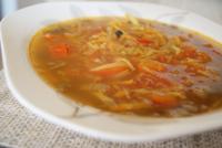 Zupa paprykowo-pomidorowa z ryżem lub kuskusem