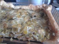 Pora na Pora - tarta z porami na cieście francuskim