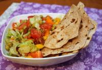Roti, chapati - płaski, "smażony" chlebek indyjski