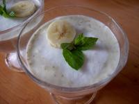 Deser bananowo-miętowy