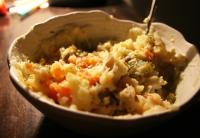 Tłuczne ziemniaki z marchewką - kolorowe puree