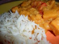 Pomarańczowe curry warzywne