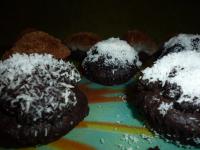 Czarno-białe muffiny