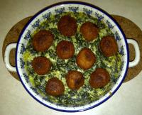 Falafel ze szpinakiem