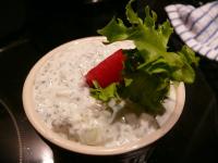 Raita - indyjski dip miętowy