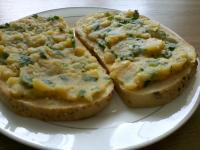 Pasta grochowo-czosnkowo-pietruszkowa na kanapki