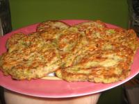 Placki cukiniowo-pieczarkowo-twarogowe