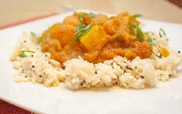 Dyniowe curry z pomidorami