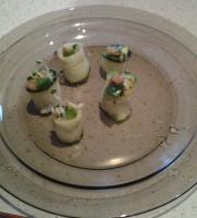 "Sushi" z cukinii