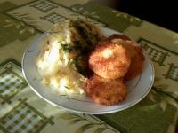 2 in 1, czyli musztardowe puree (lub kotlety) ziemniaczane