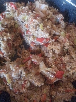 Smażona quinoa z warzywami