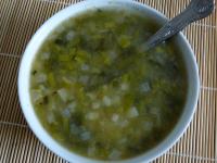 Zupa porowo-ziemniaczana