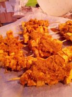 Szaszłyki z tofu (satay tofu)