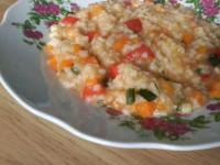 Risotto z włoszczyzną i papryką