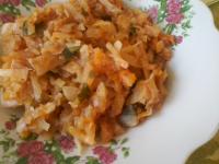 Bigos z cukinią i marchewką