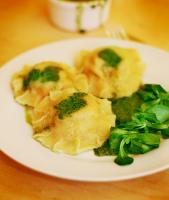 Pierożki z dynią i ciecierzycą (farsz)