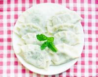 Pierogi z fasolą i miętą (farsz)