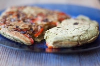 Wegański omlet bezglutenowy