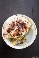 Wegańskie tiramisu z domowymi biszkoptami
