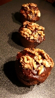 Muffiny kakaowe z awokado
