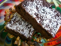 Wegańskie brownie z adzuki i dyni (także w wersji bezglutenowej)