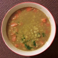 Zupa soczewicowo-marchwiowo-pomarańczowa